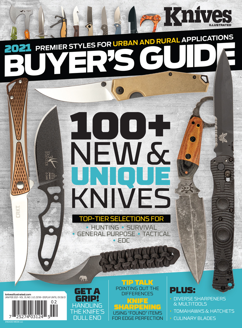Knives Buyer's Guide Jan/Feb 2021