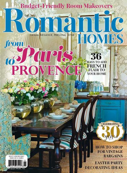 Romantic Homes April 2017