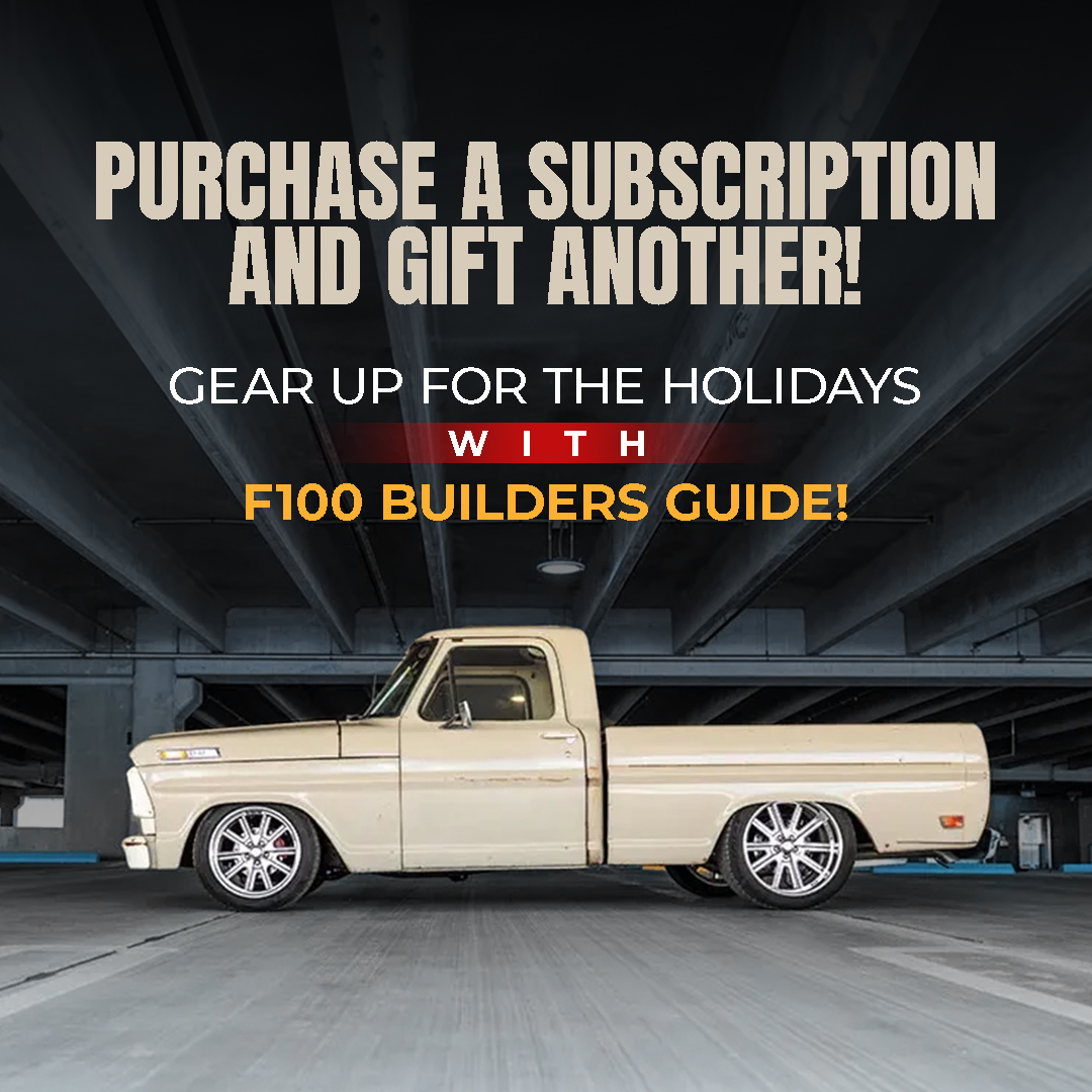F100 Builder's Guide Gift Subs Offer