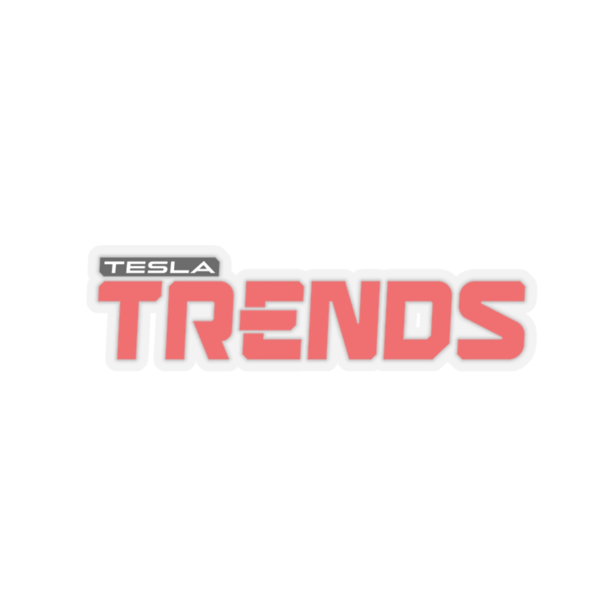 Tesla Trends – Kiss-Cut Stickers