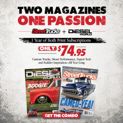 Street Trucks + Diesel World Magazine Cover