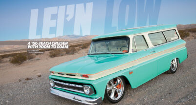 LEI'N LOW: The Ultimate 1966 Chevy Suburban Custom Beach Cruiser