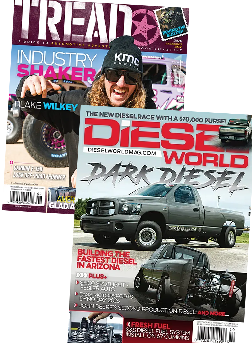 1-Year Tread & DW Print combo Subscription